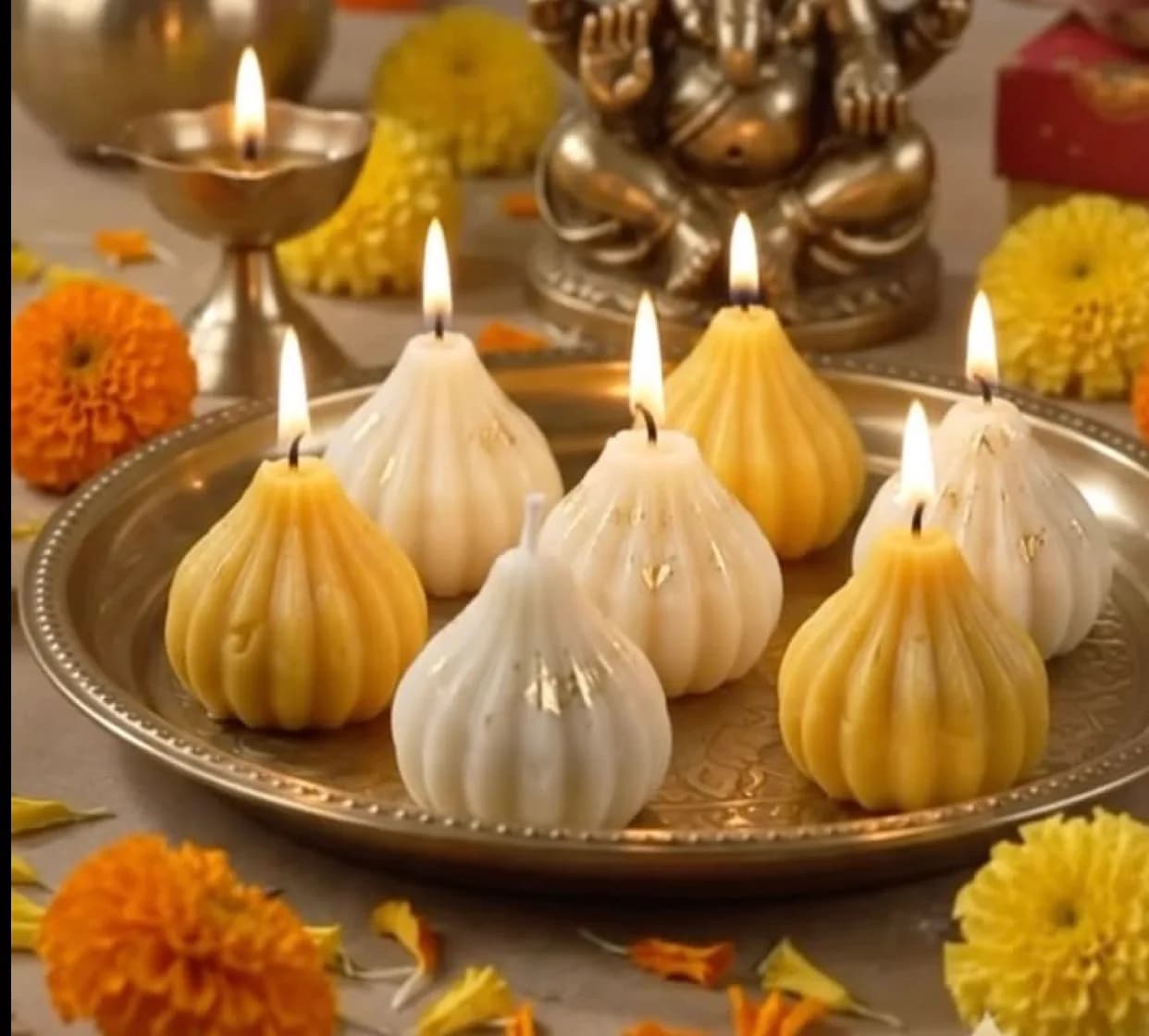 Modak candles